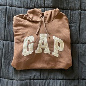 Brown and Tan Gap Hoodie